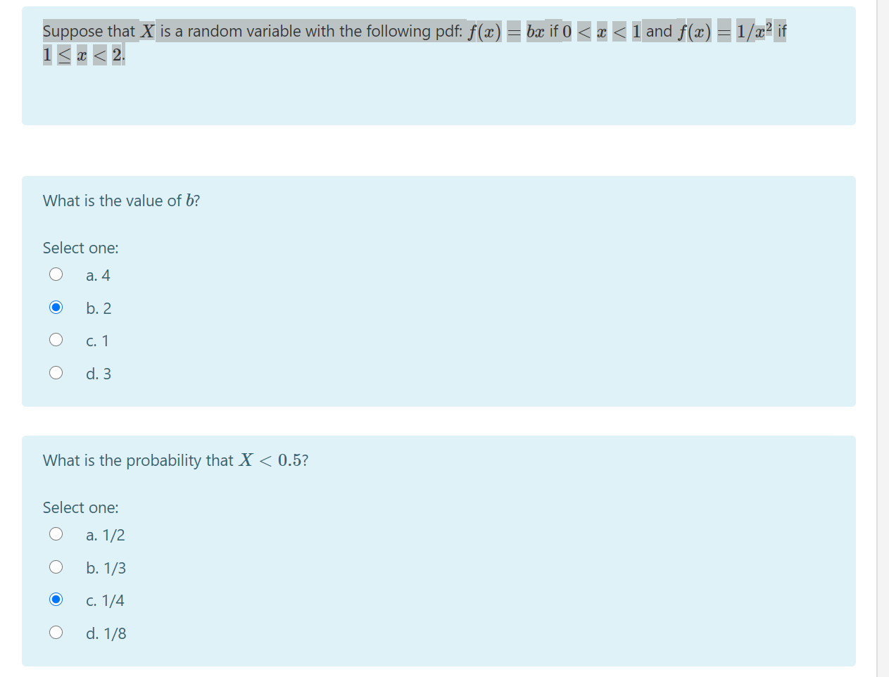 Solved Bx If 0 X Suppose That X Is A Random Variable Wi Chegg Com