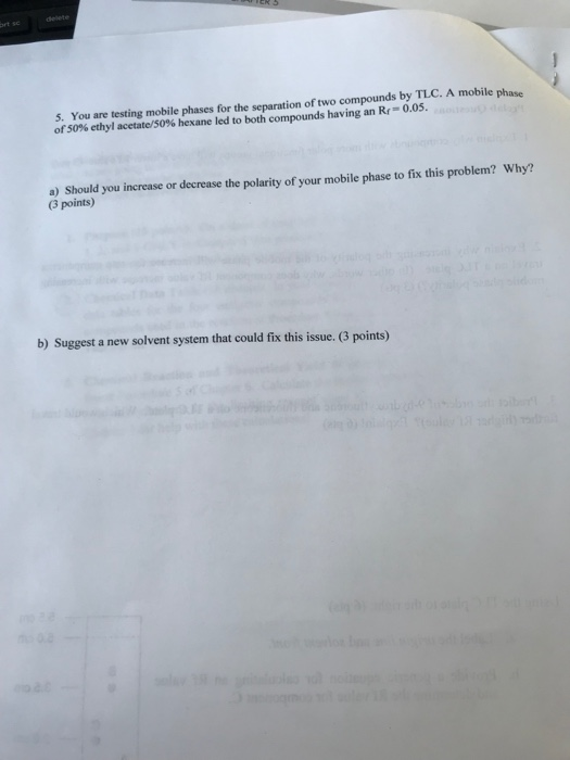 Solved Prelab Questions 1. Explain why compounds with more