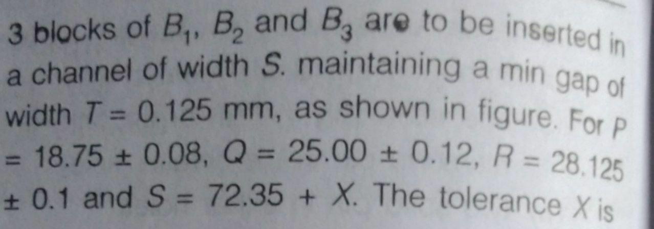 Solved 3 Blocks Of B, B, And B, Are To Be Inserted In A | Chegg.com