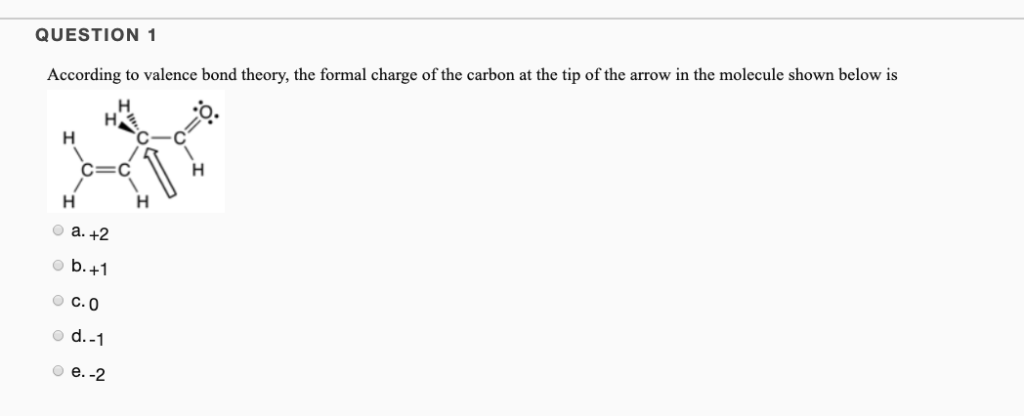 formal charge of carbon