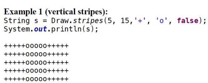 Solved Q1)Define a class called Draw, with a class method: | Chegg.com