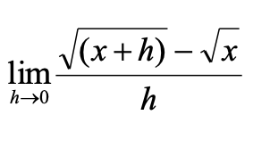 Lim Using H Solved /(x+h) - Vt lim h 0 h (3+h)? -9 lim h h→0 | Chegg.com