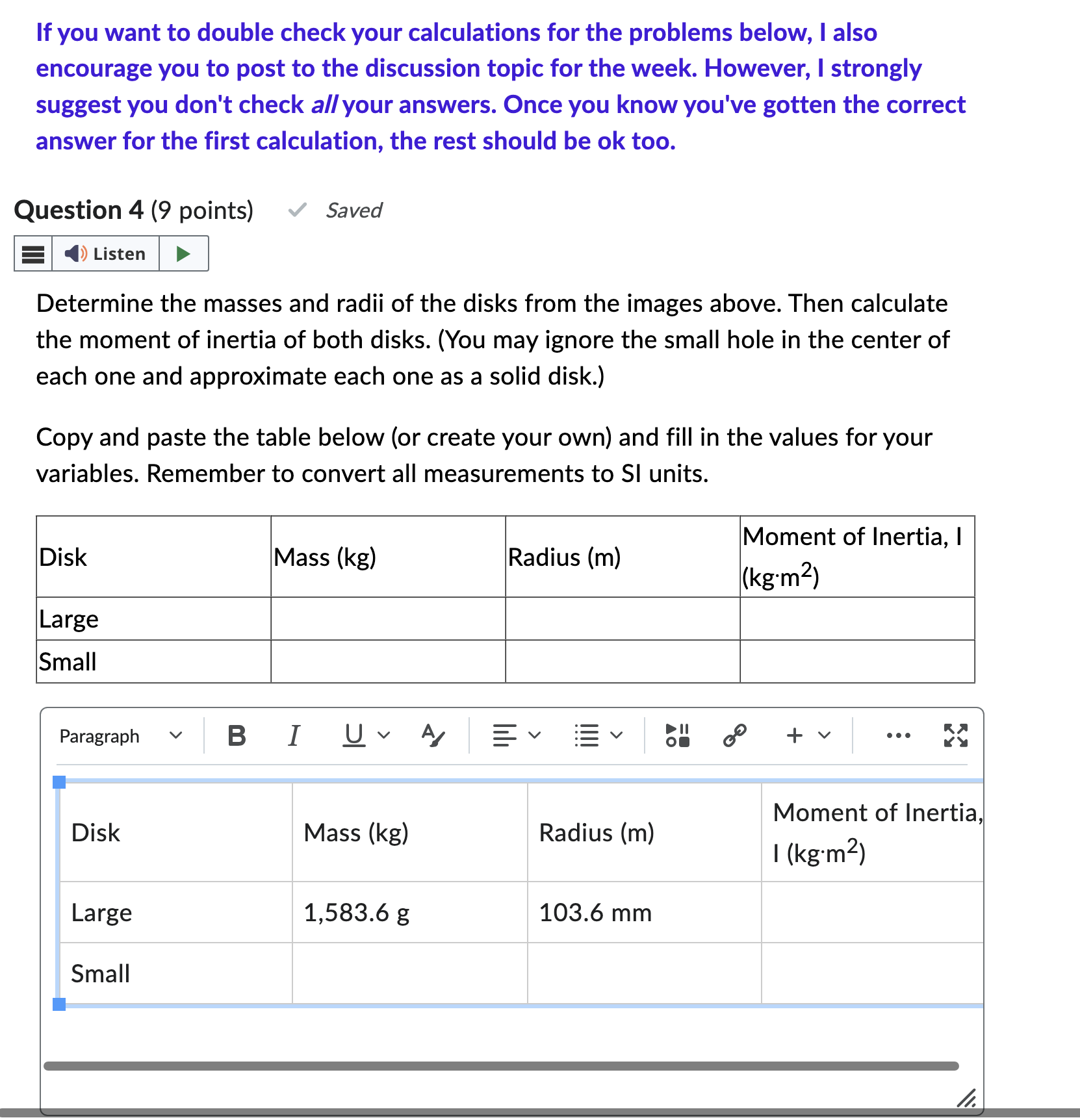 View of the Experiment Rather than using the | Chegg.com