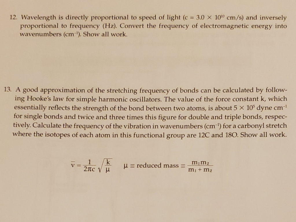 solved-12-wavelength-is-directly-proportional-to-speed-of-chegg