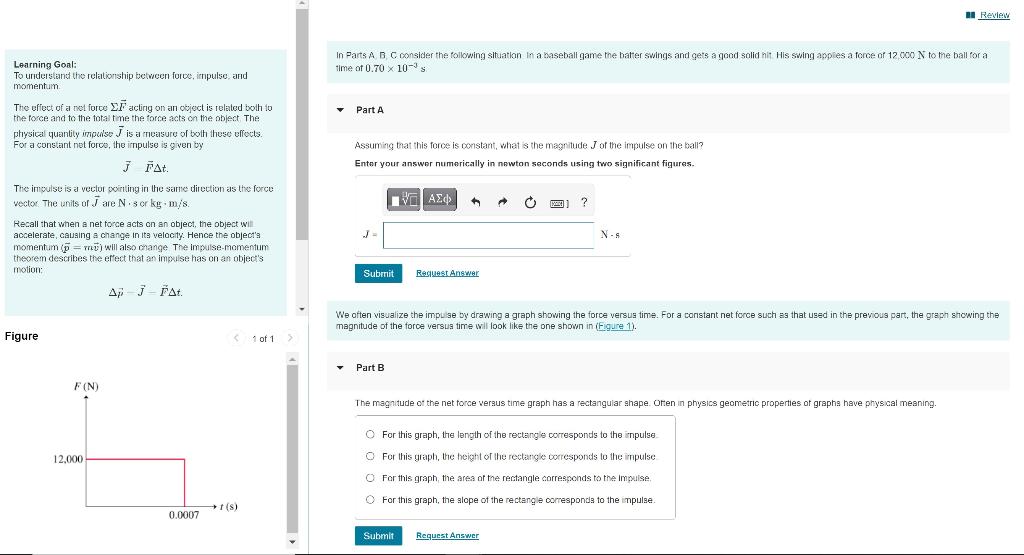 Solved Learning Goal: In Parts A B, C Consider The Following | Chegg.com