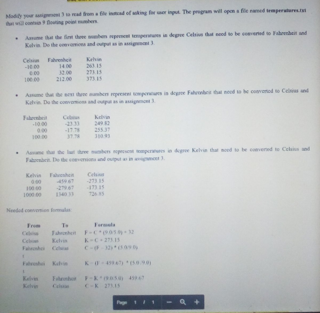 Solved programming assignment for introduction to C for | Chegg.com