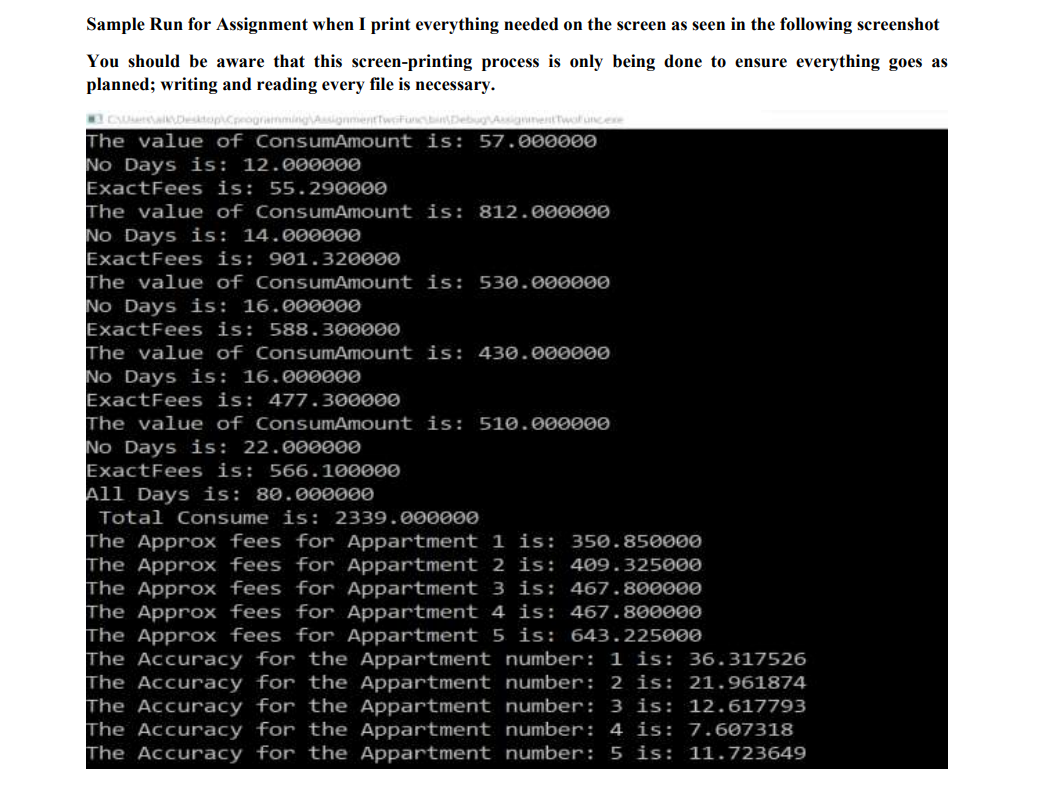 Solved Make a comprehensive C program (Including all | Chegg.com
