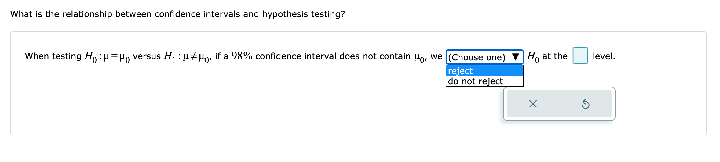 Solved What is the relationship between confidence intervals | Chegg.com