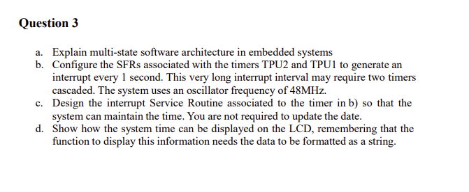 Solved computer science questions and answers i need only c | Chegg.com