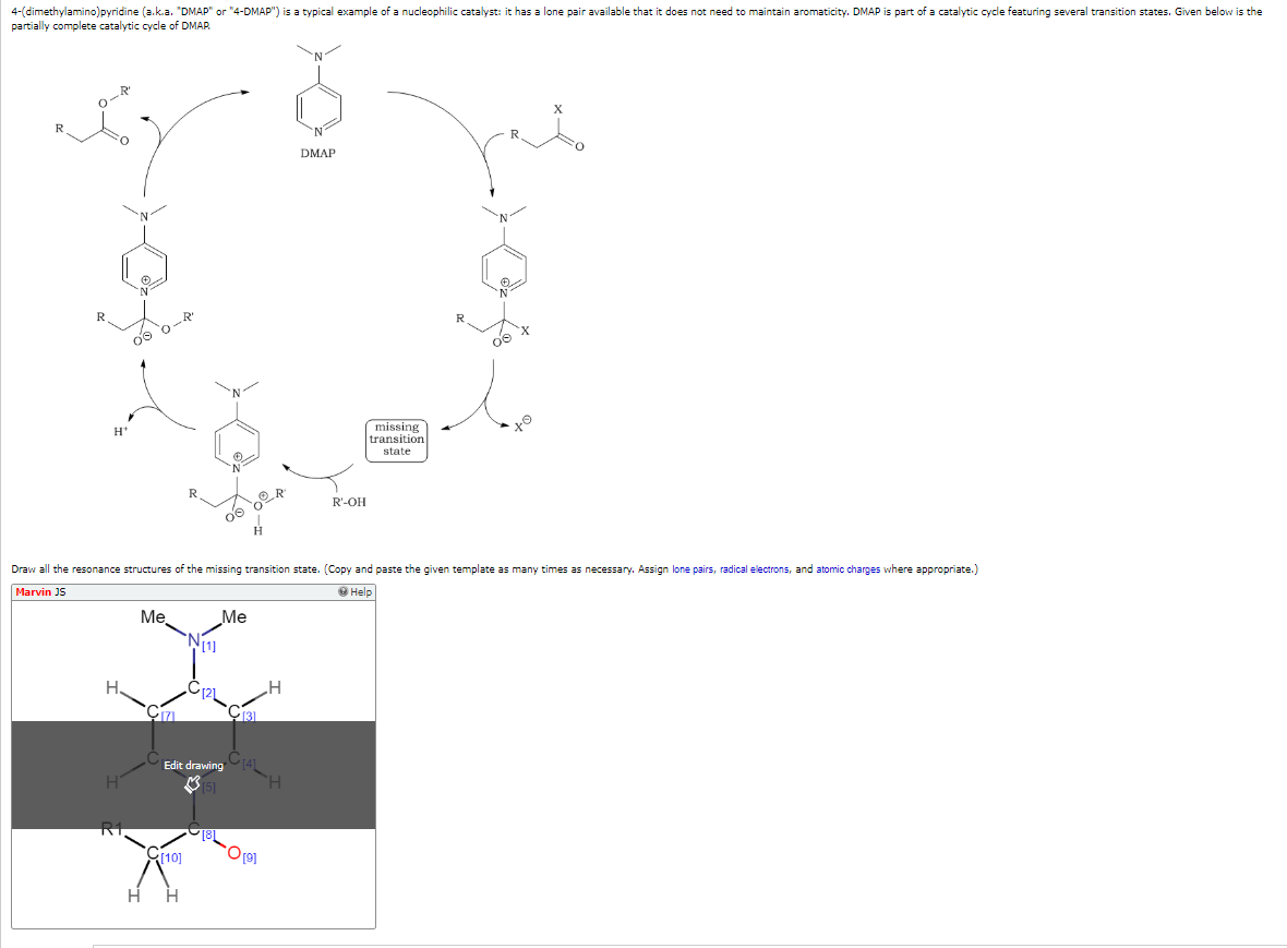 Solved 4-(dimethylamino)pyridine (a.k.a. "DMAP" or "4-DMAP")  Chegg.com