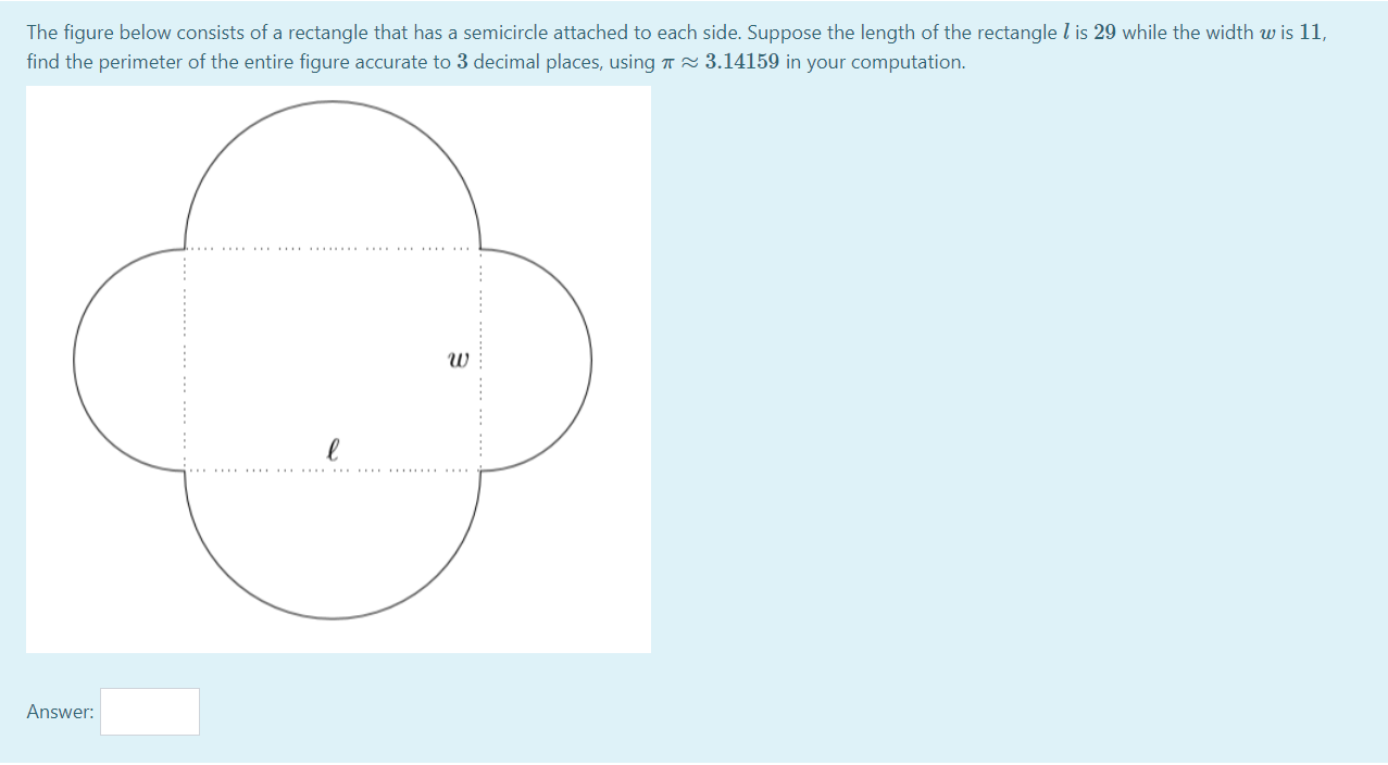 Solved The figure below consists of a rectangle that has a | Chegg.com