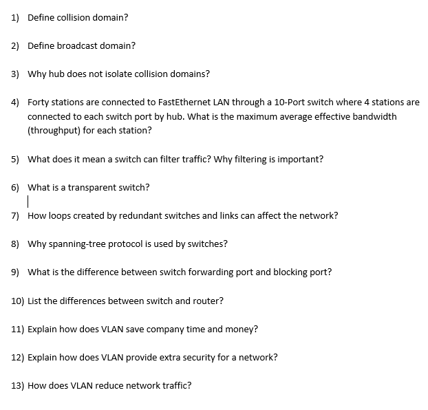 Solved 1 Which error detection method consists of a parity
