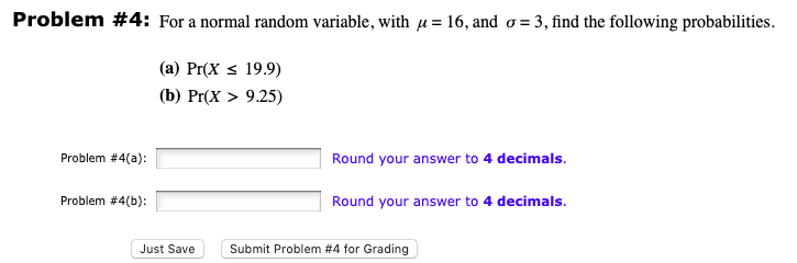 Normal Random Variable Problems Solved Problem #4: For a normal random variable, with u = | Chegg.com