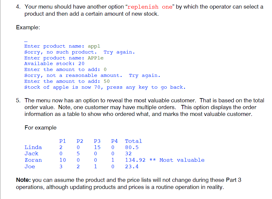 Solved The code below is for pt.1 and 2. I am having trouble | Chegg.com