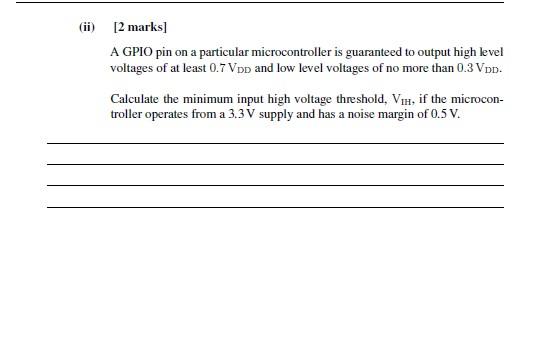 General Purpose Input and Output Pins Consider the | Chegg.com