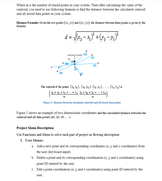 Solved Centroid Calculator (Updated) Data point's centroid | Chegg.com