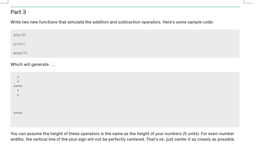 Solved Write two new functions that simulate the addition | Chegg.com