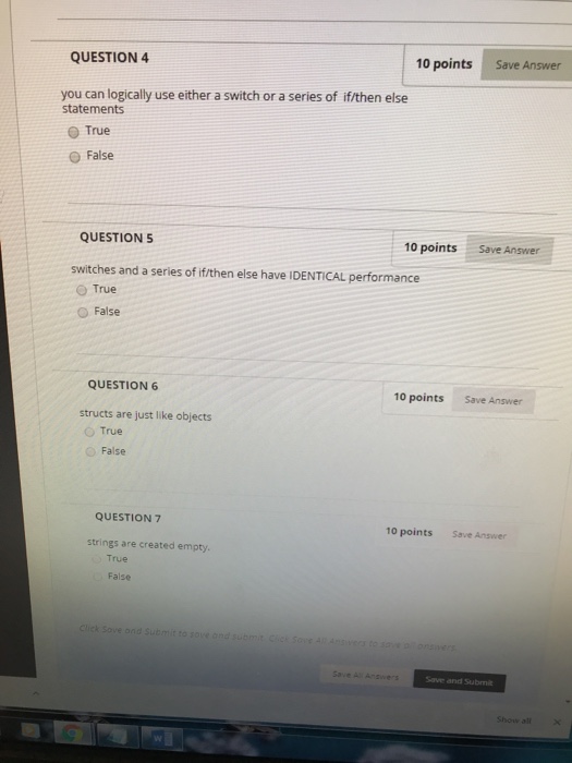 Solved QUESTION 4 10 points Save Answer you can logically | Chegg.com