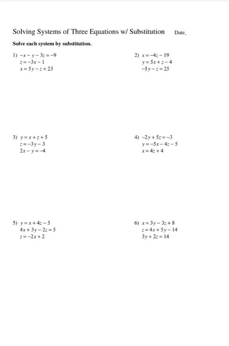 solving-special-systems-of-linear-equations-worksheet