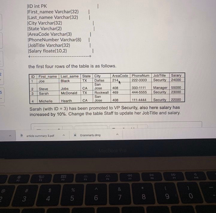 Question 32 (2 points) Consider the following table | Chegg.com