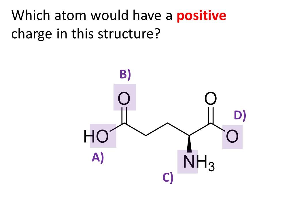 the part of an atom that has a positive charge is the