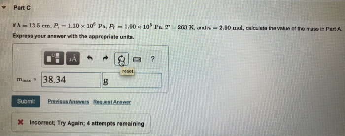 Solved I got answer for part A and B. But I need help for | Chegg.com