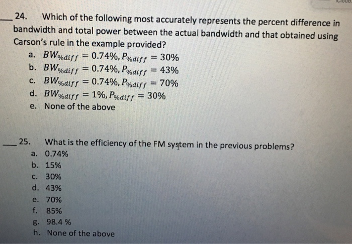 Solved Which Of The Following Most Accurately Represents The | Chegg.com