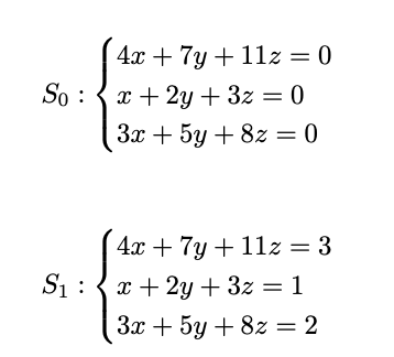 Solved So 4x 7y 112 0 X 2y 3z 0 3x 5y 8z Chegg Com