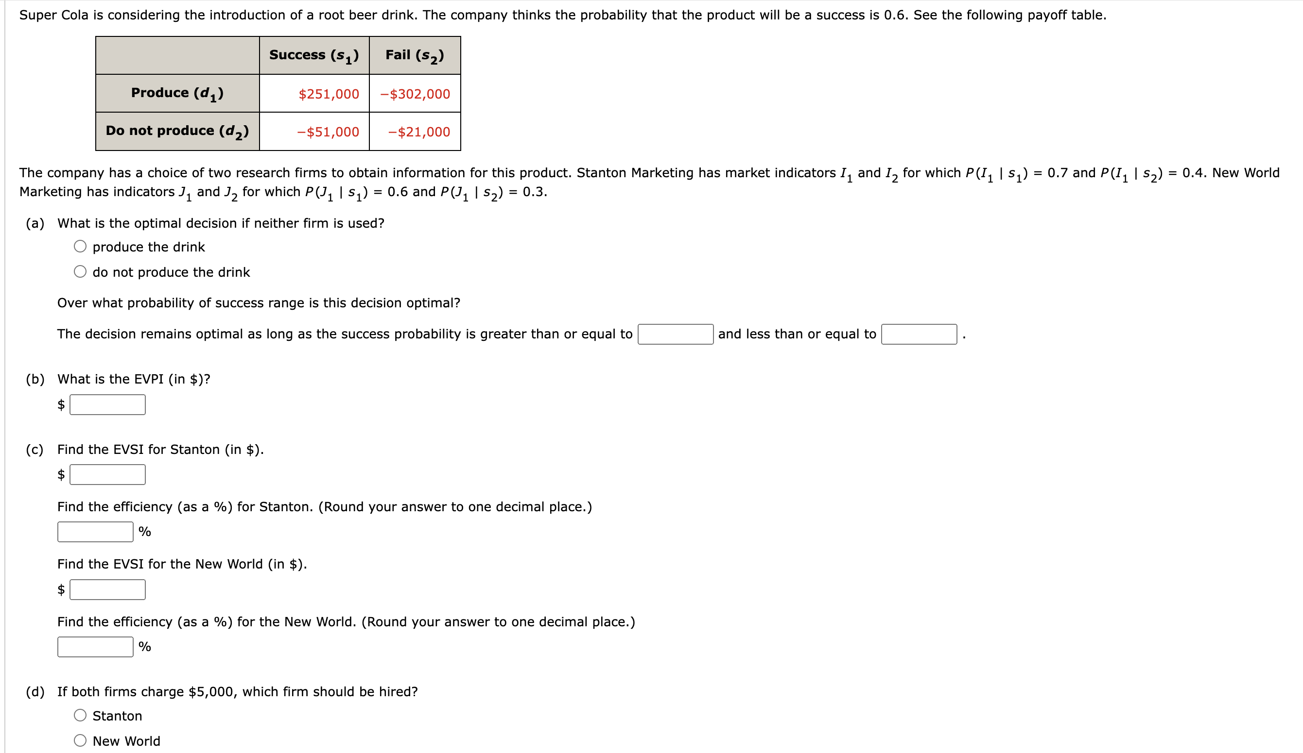 Solved Marketing has indicators J1 and J2 for which