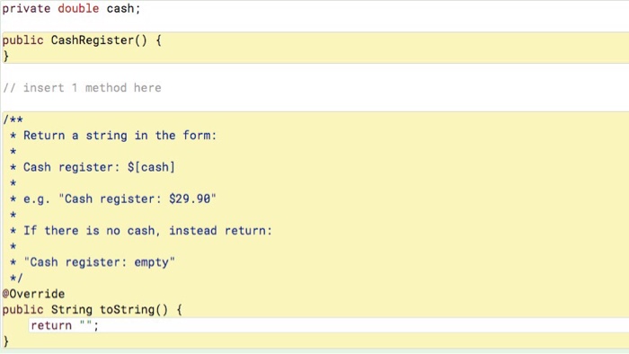 Solved Code in Java The first two images are what we | Chegg.com