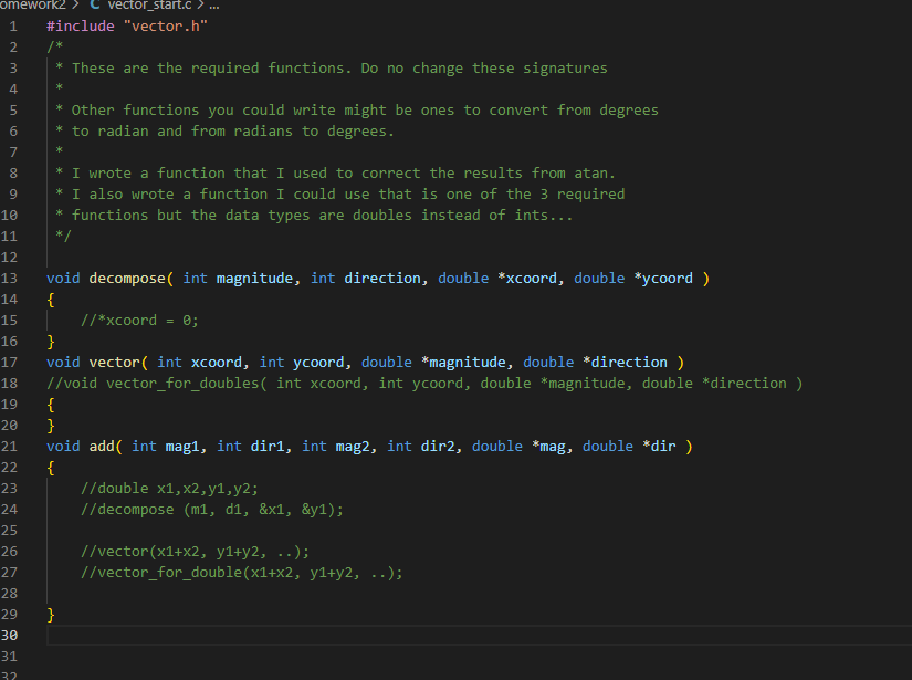 Solved Homework 2 We will be writing a program to work with | Chegg.com