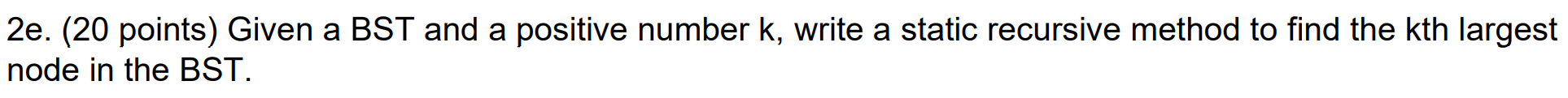 Solved In Java. JAVA CODE: /** * Node for Binary Tree | Chegg.com