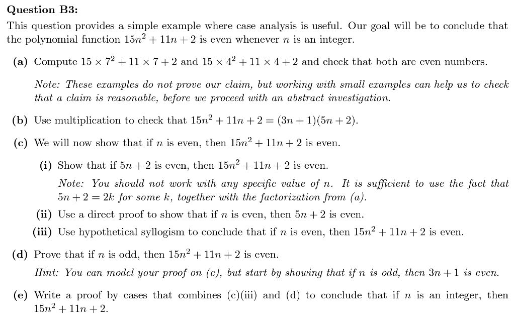 Solved This question provides a simple example where case | Chegg.com