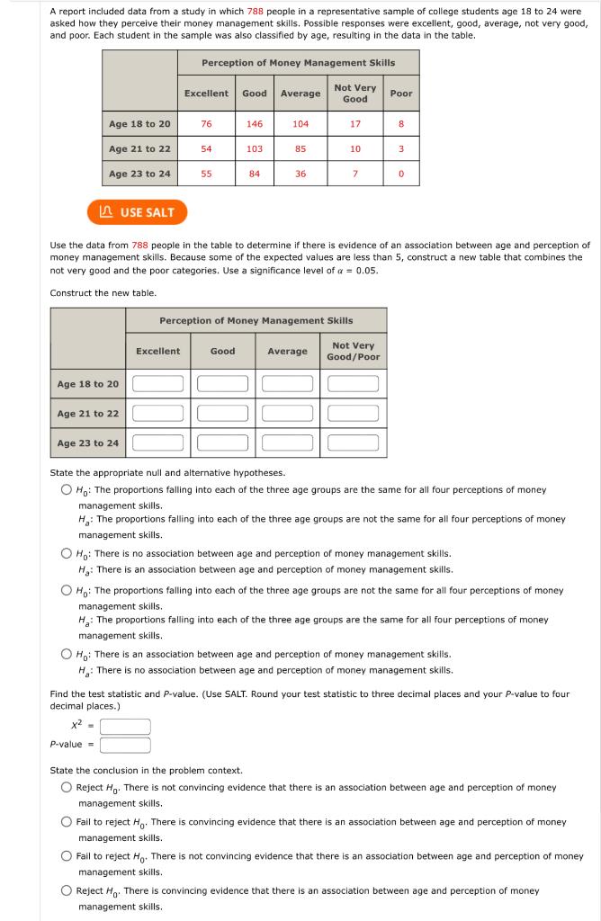 Solved A report included data from a study in which 788 | Chegg.com