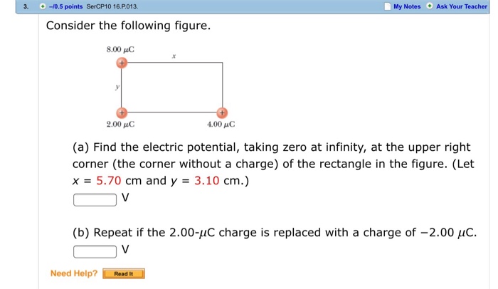 Solved Consider The Following Figure. Find The Electric | Chegg.com