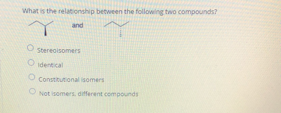 Solved What is the relationship between the following two | Chegg.com