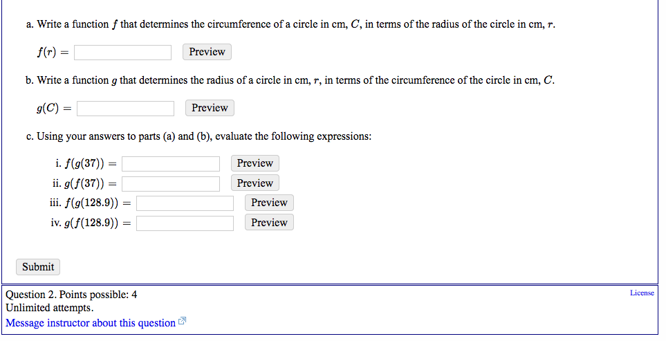 Solved a. Write a function f that determines the | Chegg.com