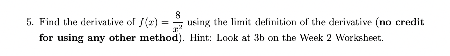 derivative of x^2-6x 8