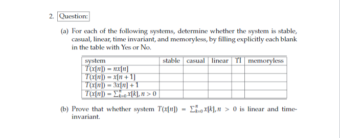 Solved 1. Question: Sketch the following continuous and | Chegg.com