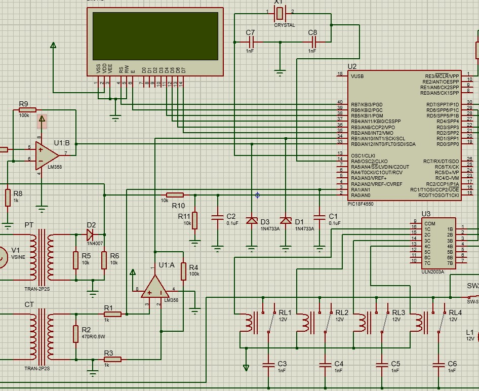Explain working of this circuit diagram