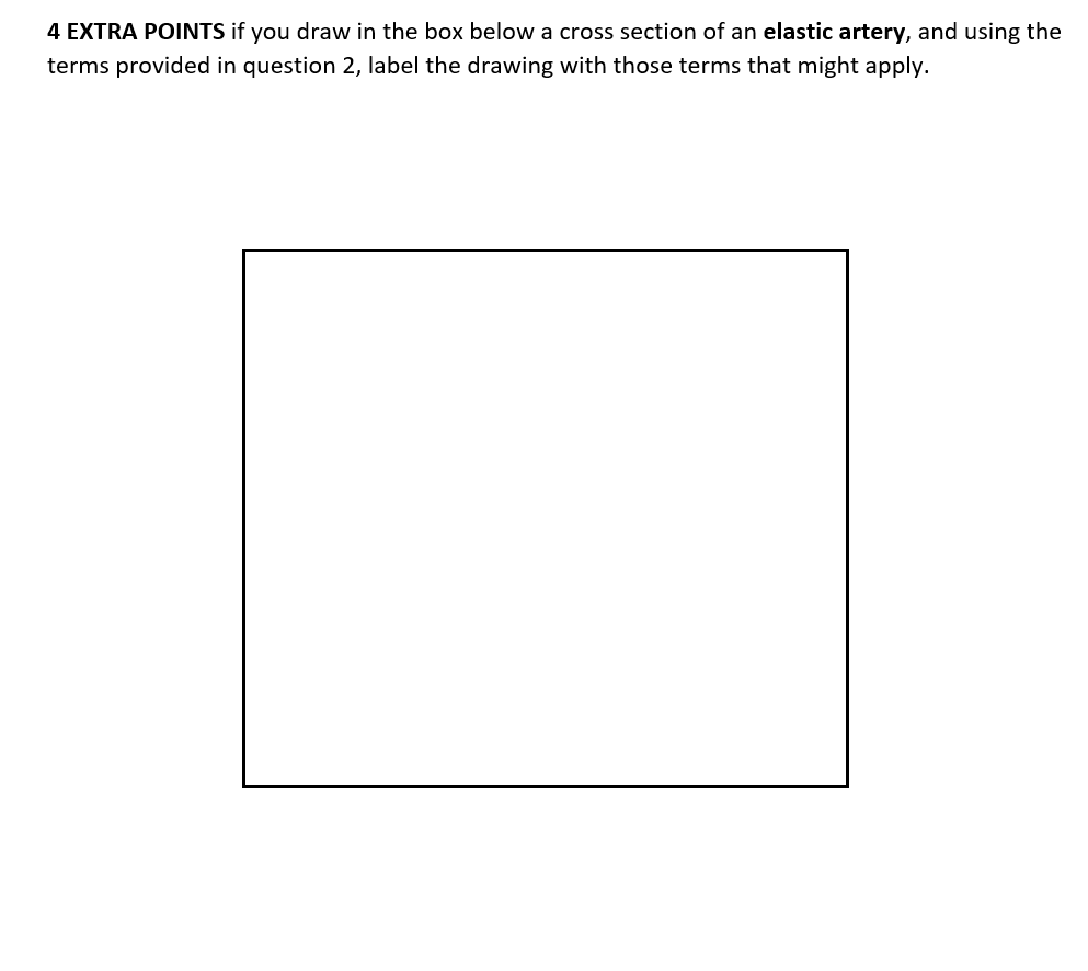 Solved 4 EXTRA POINTS if you draw in the box below a cross | Chegg.com