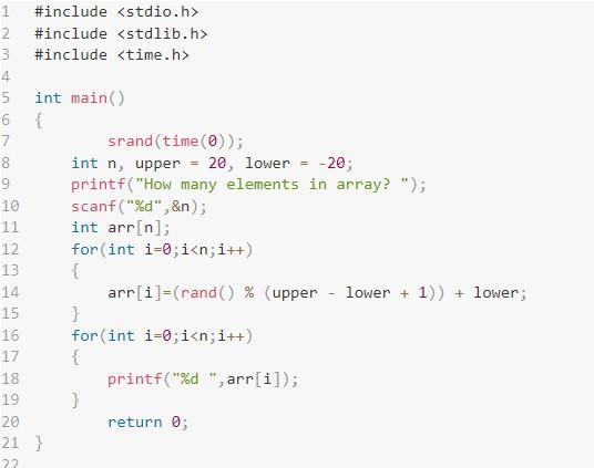 Solved Using this, how do I find and display the average of | Chegg.com