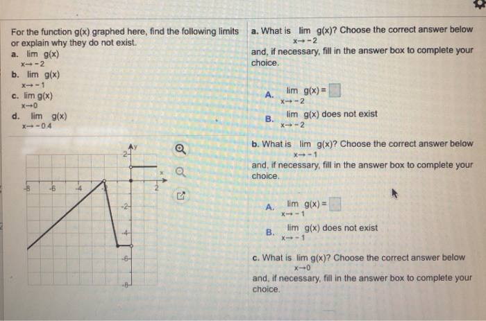 Solved For the function g(x) graphed here, find the | Chegg.com