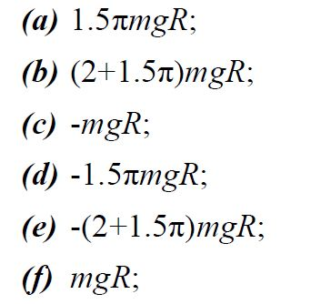 (a) 1.5amgr; (b) (2+1.51)mgr; (c) -mgr; (d) -1.5amgr; (e) -(2+1.51)mgr; (f) mgr;