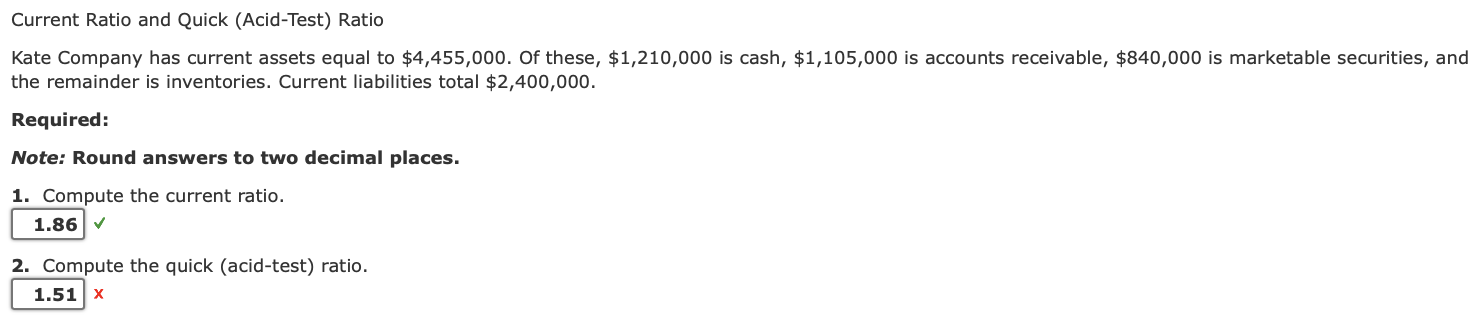 solved-current-ratio-and-quick-acid-test-ratio-kate-chegg
