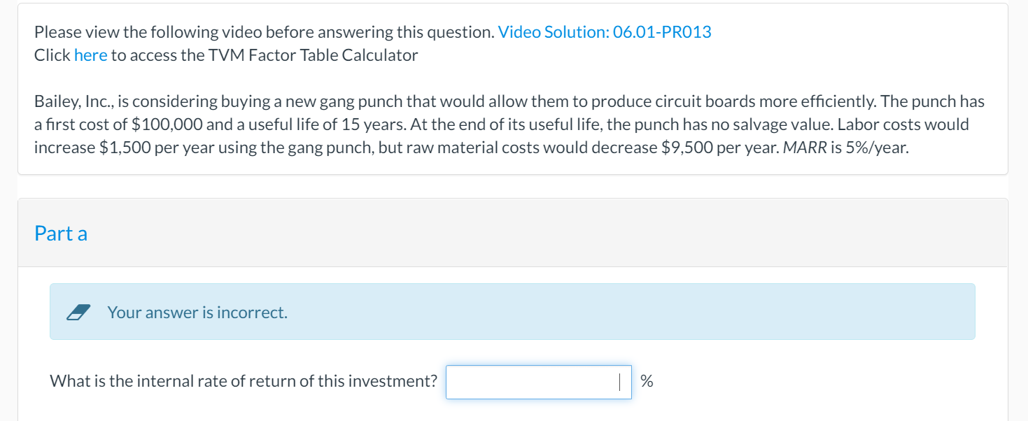 Solved] Answer Question Consider an investment that costs $100,000