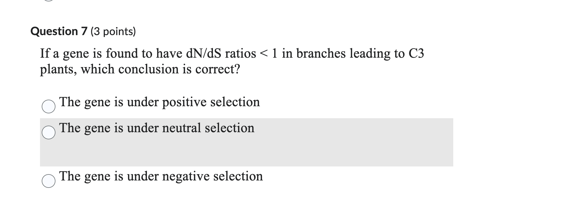 Solved Question 7 (3 points) If a gene is found to have | Chegg.com