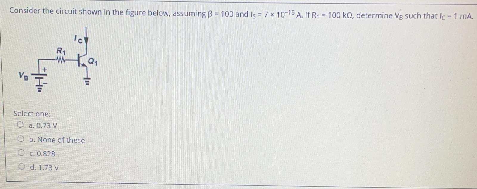 Solved Consider the circuit shown in the figure below, | Chegg.com