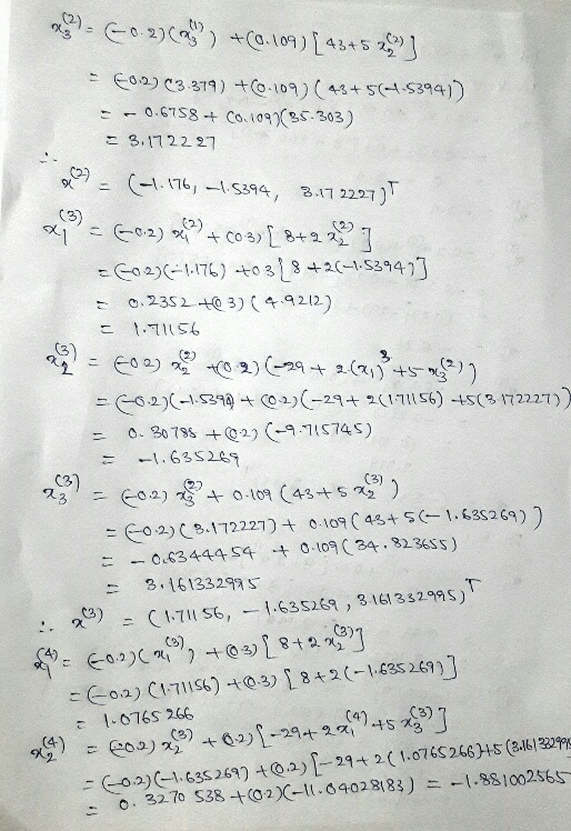 Numerical Analysis Project need help with the last 2