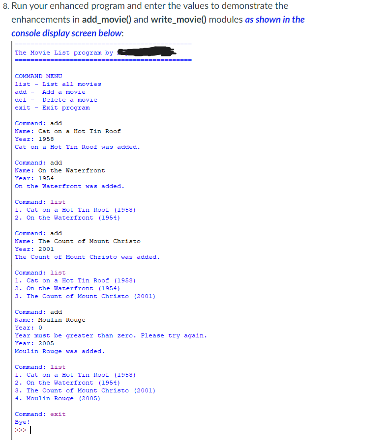 Solved The Python code provided to start: import csv import | Chegg.com